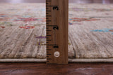 Tribal Persian Gabbeh Hand Knotted Wool Rug - 5' 1" X 6' 9" - Golden Nile