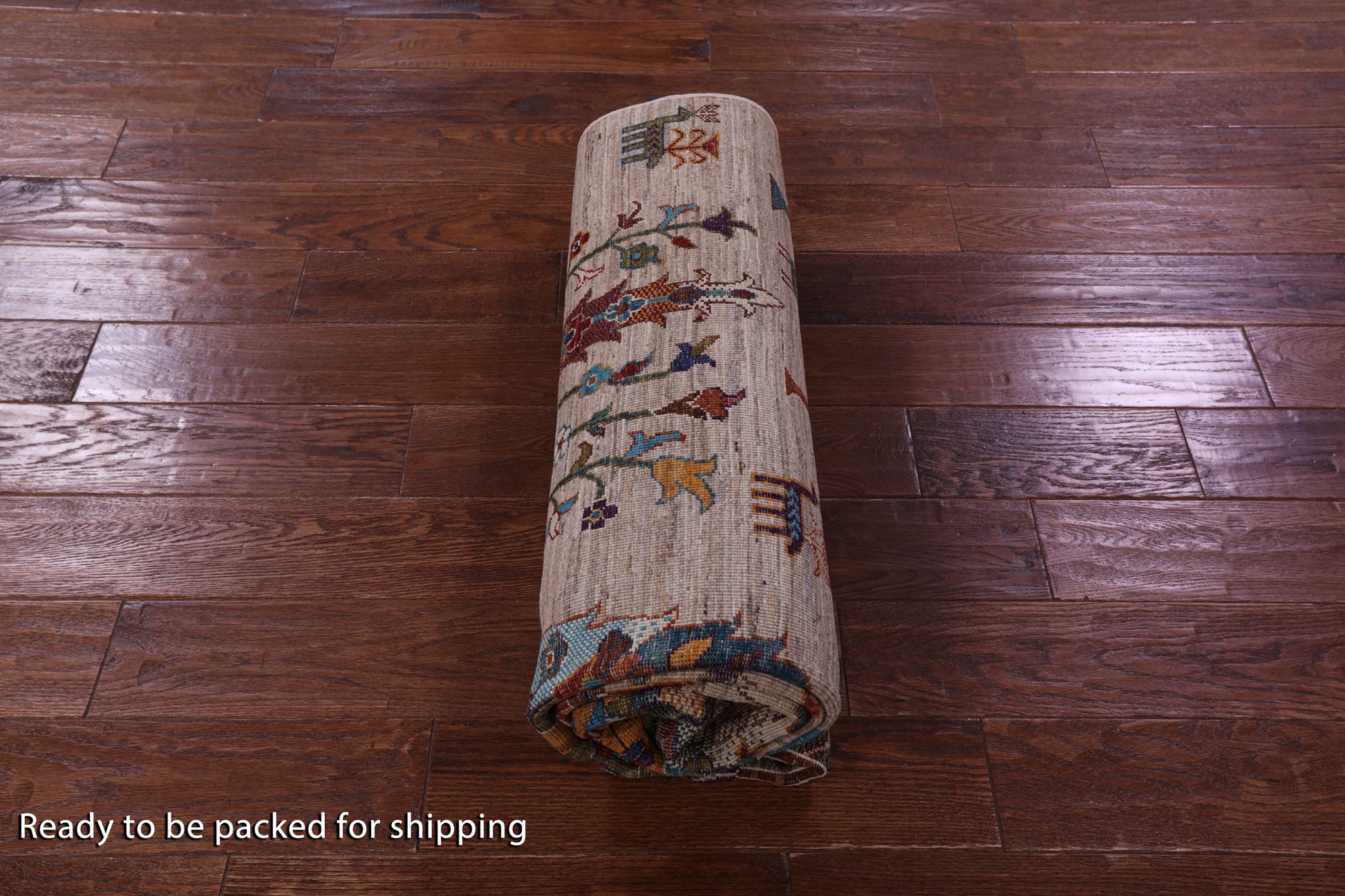 Tribal Persian Gabbeh Hand Knotted Wool Rug - 5' 1" X 6' 9" - Golden Nile
