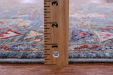 Peshawar Hand Knotted Wool Rug - 5' 0" X 6' 9" - Golden Nile