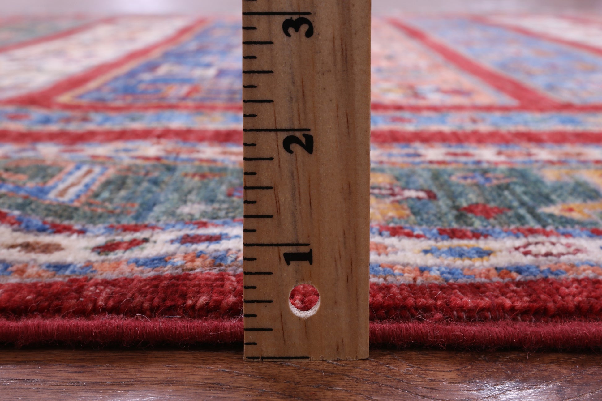 Tribal Persian Gabbeh Hand Knotted Wool Rug - 5' 7" X 8' 5" - Golden Nile