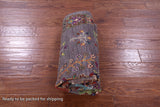 Grey Persian Tribal Gabbeh Handmade Wool Rug - 4' 1" X 6' 0" - Golden Nile