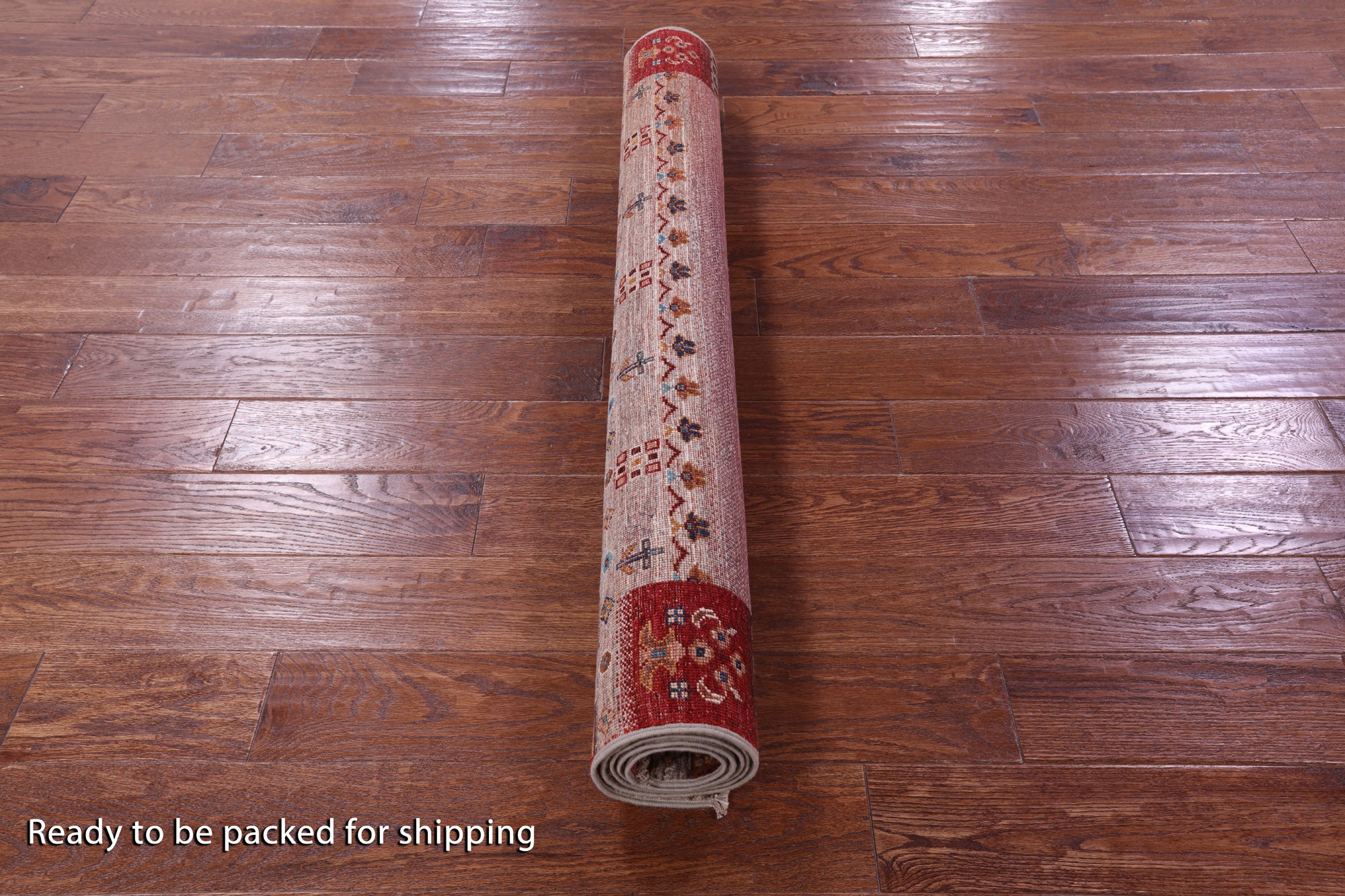 Tribal Persian Gabbeh Hand Knotted Wool Rug - 4' 2" X 6' 1" - Golden Nile