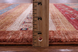 Tribal Persian Gabbeh Hand Knotted Wool Runner Rug - 2' 8" X 9' 8" - Golden Nile