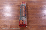 Tribal Persian Gabbeh Hand Knotted Wool Runner Rug - 2' 8" X 8' 5" - Golden Nile