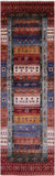 Tribal Persian Gabbeh Hand Knotted Wool Runner Rug - 2' 8" X 8' 5" - Golden Nile