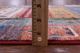 Persian Gabbeh Tribal Hand Knotted Wool Runner Rug - 2' 8" X 8' 5" - Golden Nile