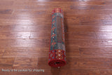 Persian Gabbeh Tribal Hand Knotted Wool Runner Rug - 2' 8" X 8' 5" - Golden Nile