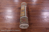 Tribal Persian Gabbeh Hand Knotted Wool Runner Rug - 2' 8" X 10' 2" - Golden Nile