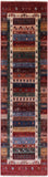 Persian Gabbeh Tribal Hand Knotted Wool Runner Rug - 2' 7" X 9' 9" - Golden Nile