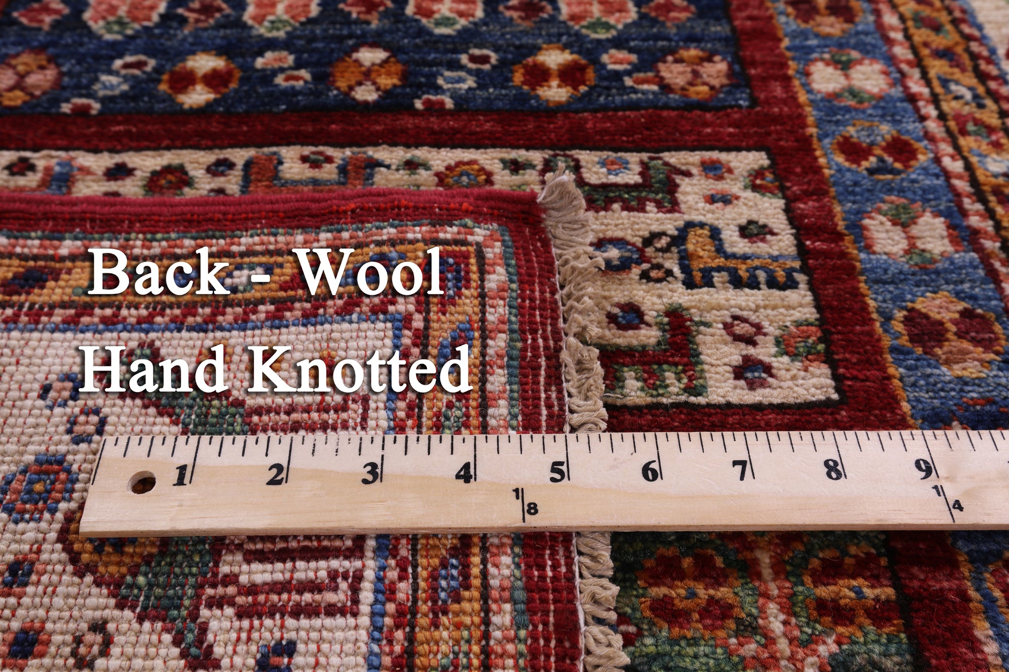 Persian Gabbeh Tribal Hand Knotted Wool Runner Rug - 2' 9" X 9' 10" - Golden Nile