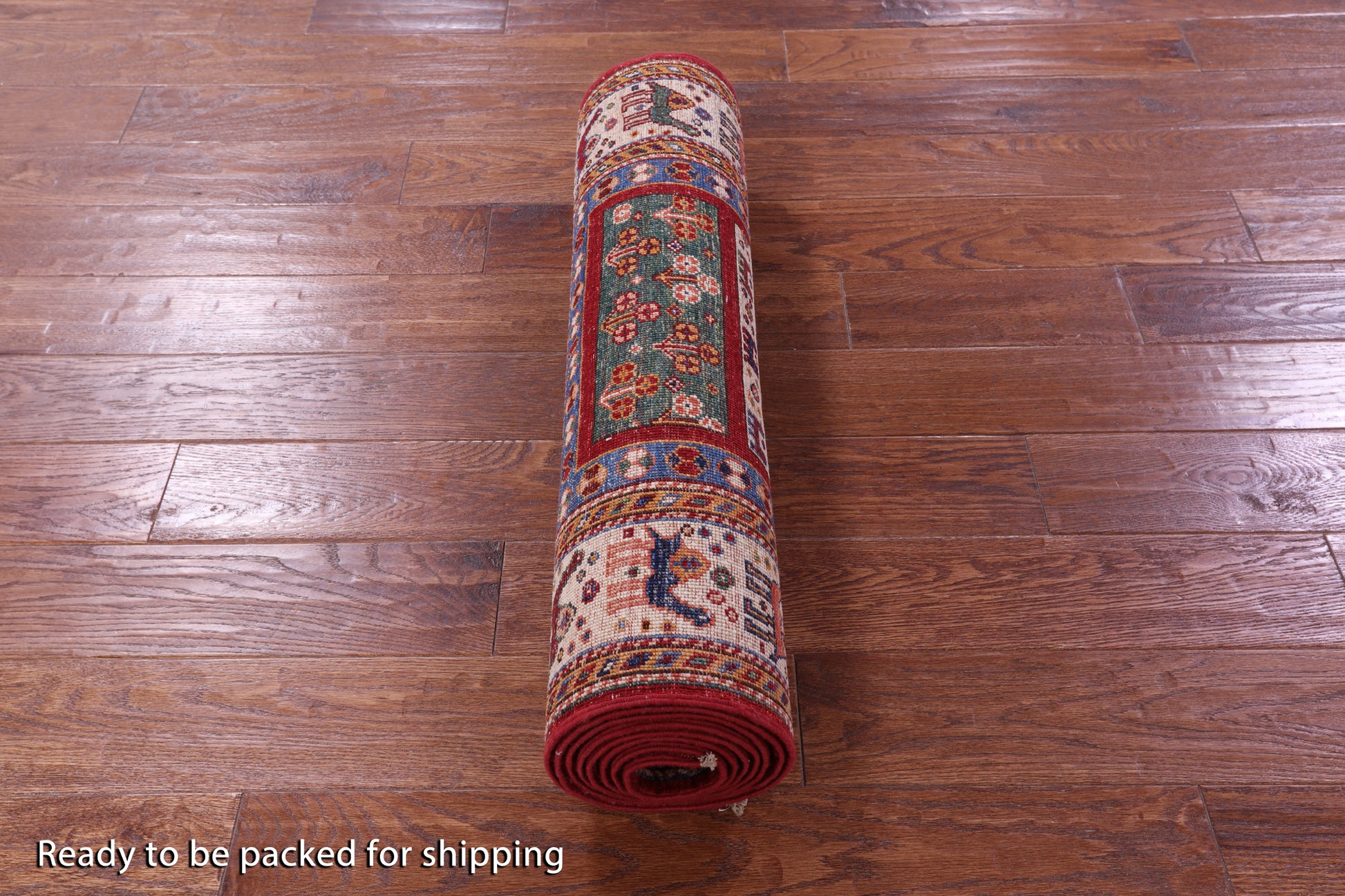 Persian Gabbeh Tribal Hand Knotted Wool Runner Rug - 2' 9" X 9' 10" - Golden Nile