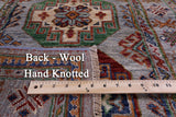 Turkmen Ersari Hand Knotted Wool Runner Rug - 2' 9" X 10' 2" - Golden Nile