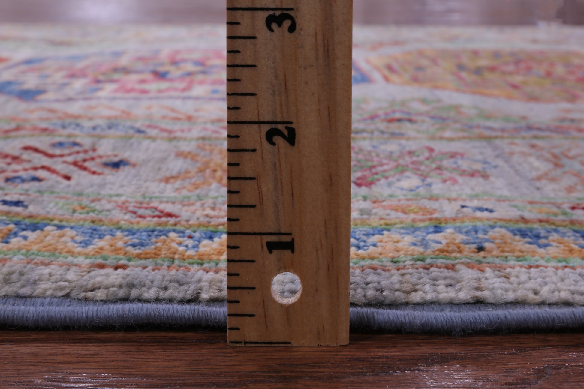 Turkmen Ersari Hand Knotted Wool Runner Rug - 2' 9" X 10' 2" - Golden Nile