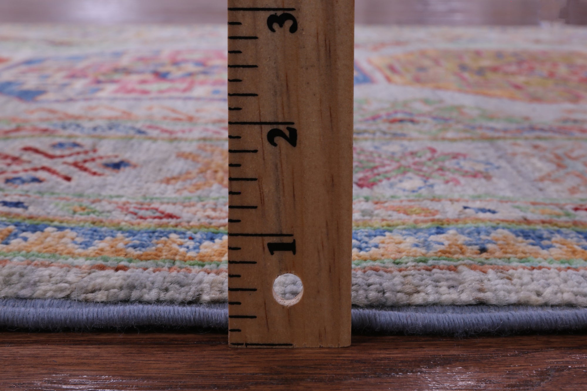 Turkmen Ersari Hand Knotted Wool Runner Rug - 2' 9" X 10' 2" - Golden Nile