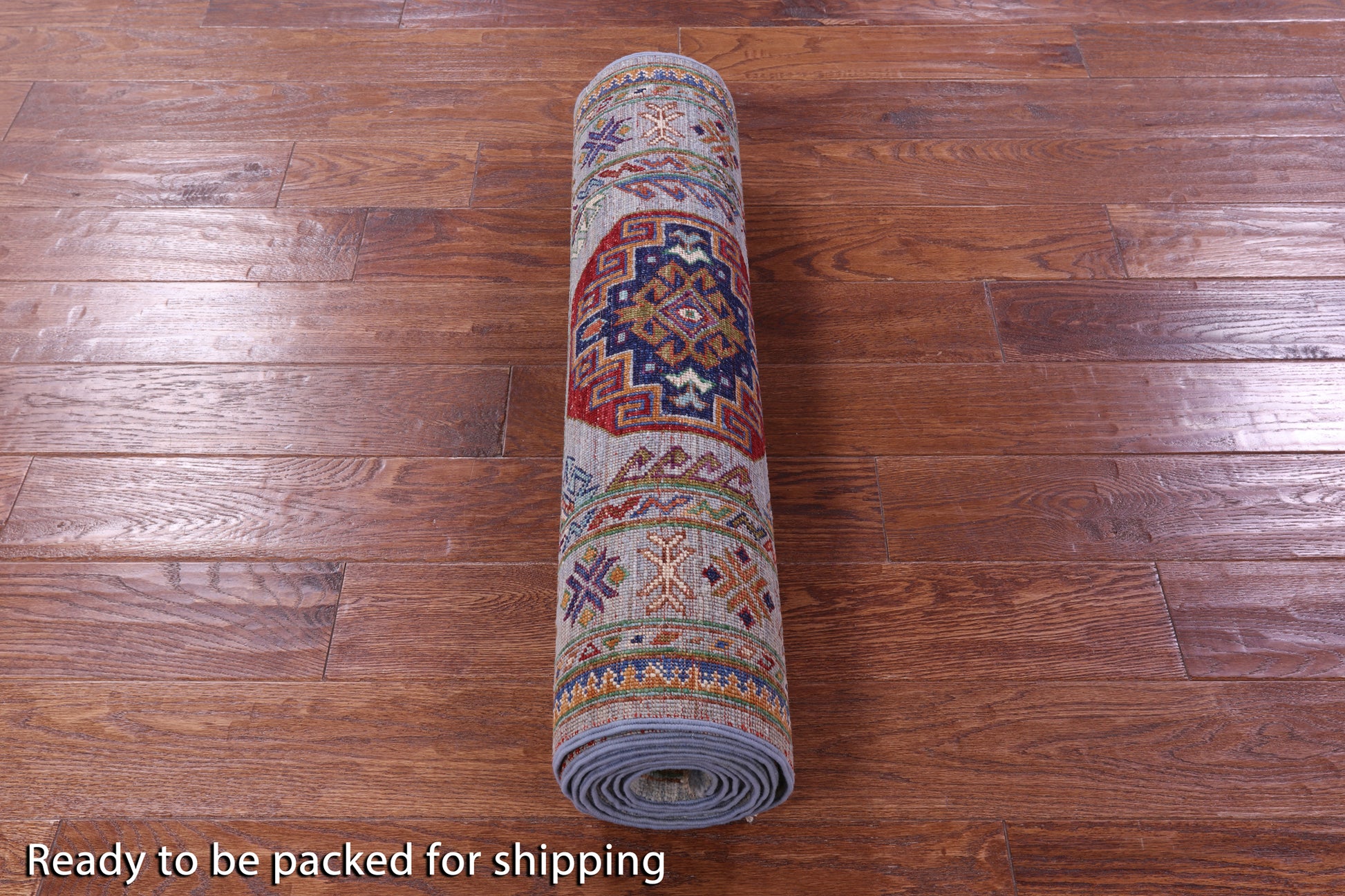 Turkmen Ersari Hand Knotted Wool Runner Rug - 2' 9" X 10' 2" - Golden Nile