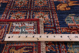 Antiqued Pazyryk Historical Design Hand Knotted Wool Runner Rug - 2' 7" X 8' 6" - Golden Nile