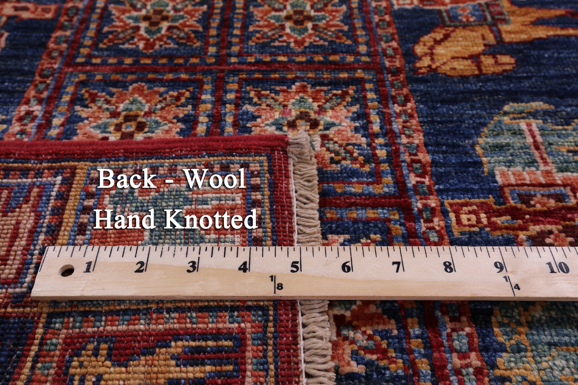 Antiqued Pazyryk Historical Design Hand Knotted Wool Runner Rug - 2' 7" X 8' 6" - Golden Nile