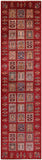 Red Garden Design Persian Hand Knotted Wool Runner Rug - 2' 8" X 10' 11" - Golden Nile