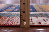 Persian Gabbeh Tribal Handmade Wool Runner Rug - 2' 8" X 9' 5" - Golden Nile