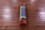 Persian Gabbeh Tribal Handmade Wool Runner Rug - 2' 8" X 9' 5" - Golden Nile