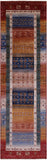 Persian Gabbeh Tribal Handmade Wool Runner Rug - 2' 8" X 9' 5" - Golden Nile