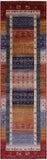Persian Gabbeh Tribal Handmade Wool Runner Rug - 2' 8" X 9' 5" - Golden Nile