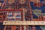 Antiqued Pazyryk Historical Design Hand Knotted Wool Runner Rug - 2' 7" X 8' 6" - Golden Nile