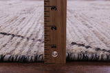 Tribal Moroccan Hand Knotted Wool Rug - 8' 2" X 9' 8" - Golden Nile