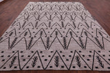 Tribal Moroccan Hand Knotted Wool On Wool Rug - 10' 4" X 13' 0" - Golden Nile