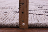 Tribal Moroccan Hand Knotted Wool On Wool Rug - 10' 4" X 13' 0" - Golden Nile