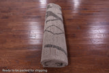 Tribal Moroccan Hand Knotted Wool On Wool Rug - 9' 2" X 11' 8" - Golden Nile