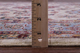 Ivory Persian Tabriz Hand Knotted Wool Rug - 6' 10" X 9' 7" - Golden Nile