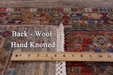 Khorjin Persian Gabbeh Hand Knotted Wool Rug - 6' 11" X 10' 0" - Golden Nile