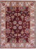 Persian Tabriz Handmade Wool Rug - 5' 0" X 6' 7" - Golden Nile