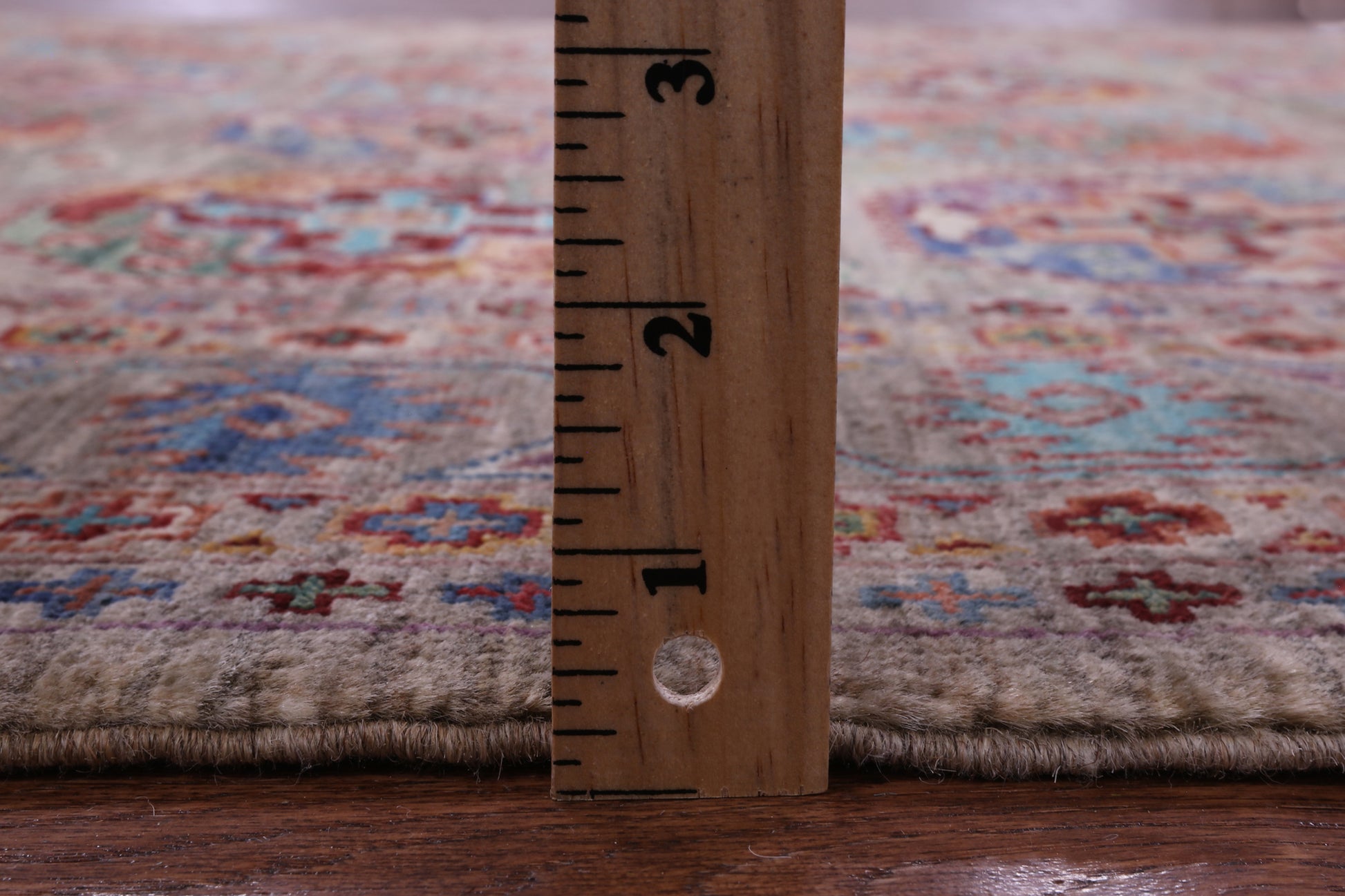 Turkmen Ersari Hand Knotted Wool Rug - 5' 1" X 6' 6" - Golden Nile