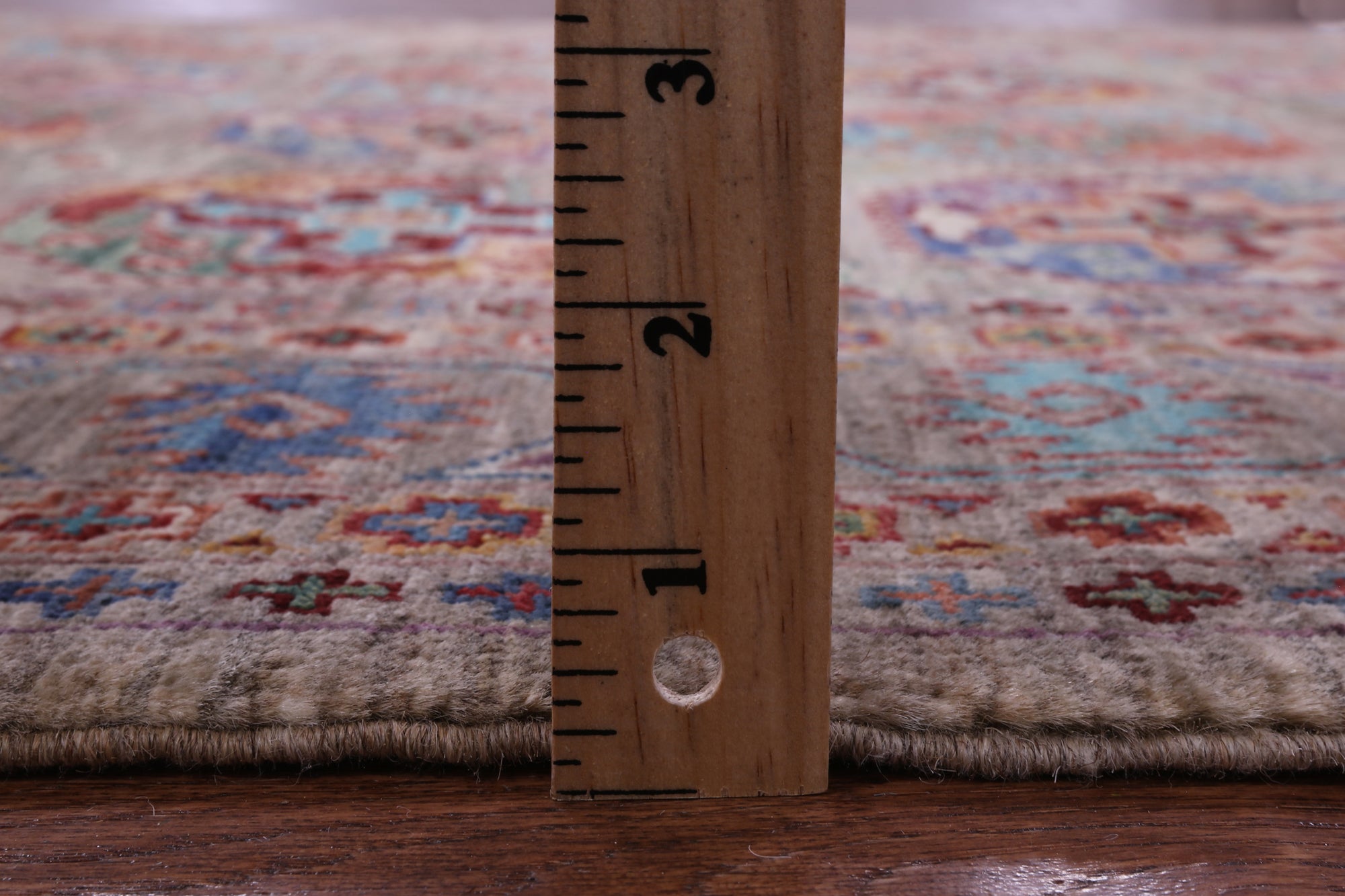 Turkmen Ersari Hand Knotted Wool Rug - 5' 1" X 6' 6" - Golden Nile