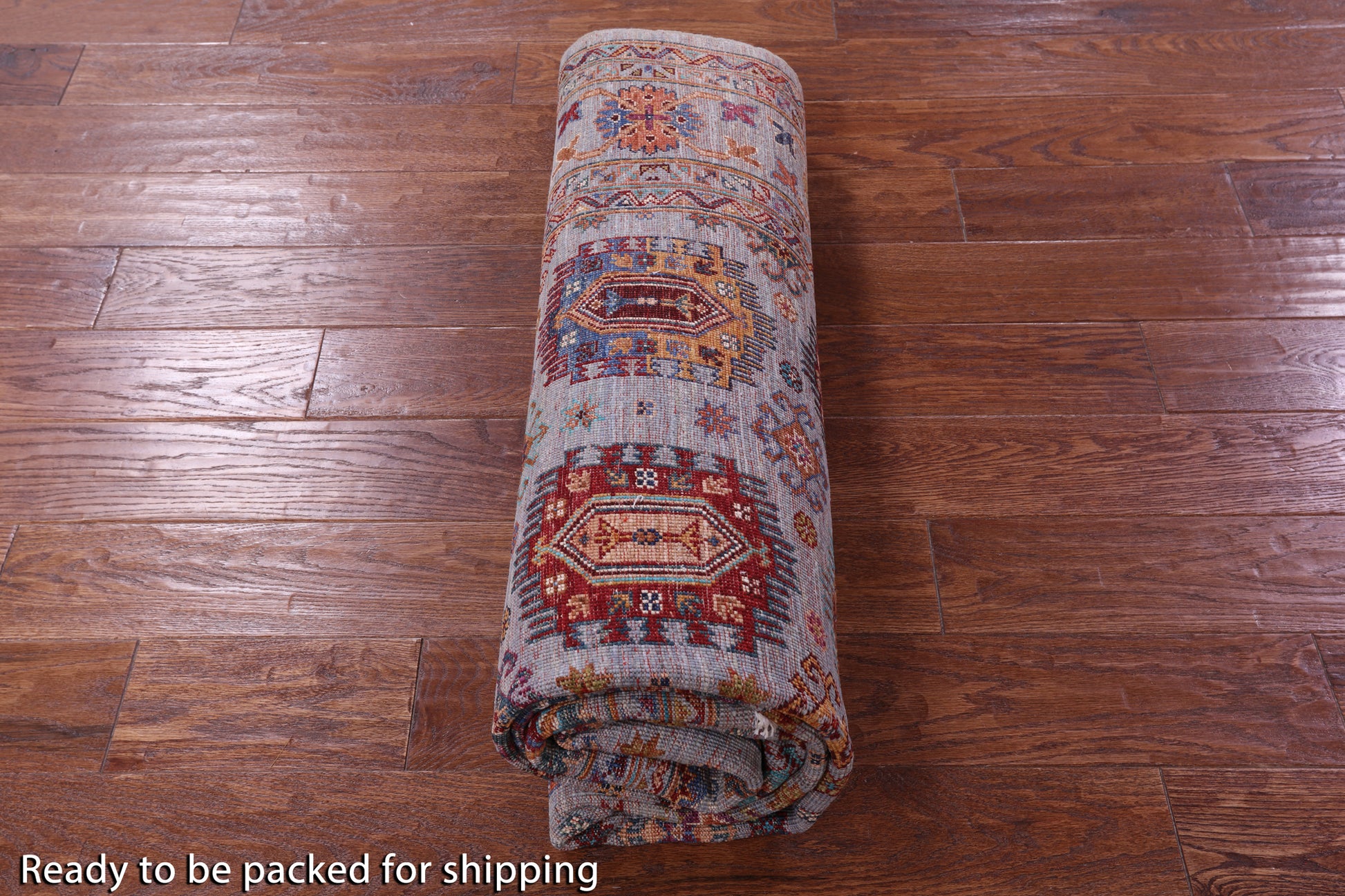 Turkmen Ersari Hand Knotted Wool Rug - 5' 10" X 8' 1" - Golden Nile