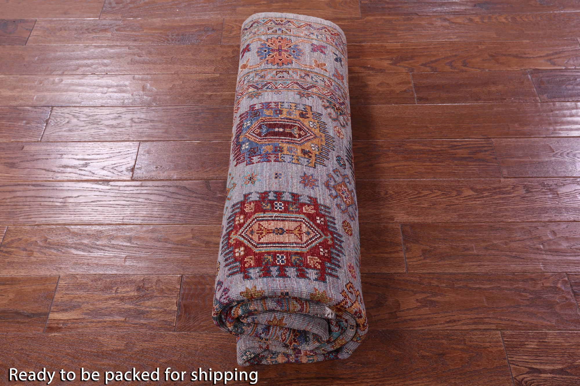 Turkmen Ersari Hand Knotted Wool Rug - 5' 10" X 8' 1" - Golden Nile