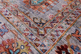 Turkmen Ersari Hand Knotted Wool Rug - 5' 10" X 8' 1" - Golden Nile