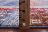 Tribal Persian Gabbeh Handmade Wool Rug - 5' 9" X 8' 0" - Golden Nile