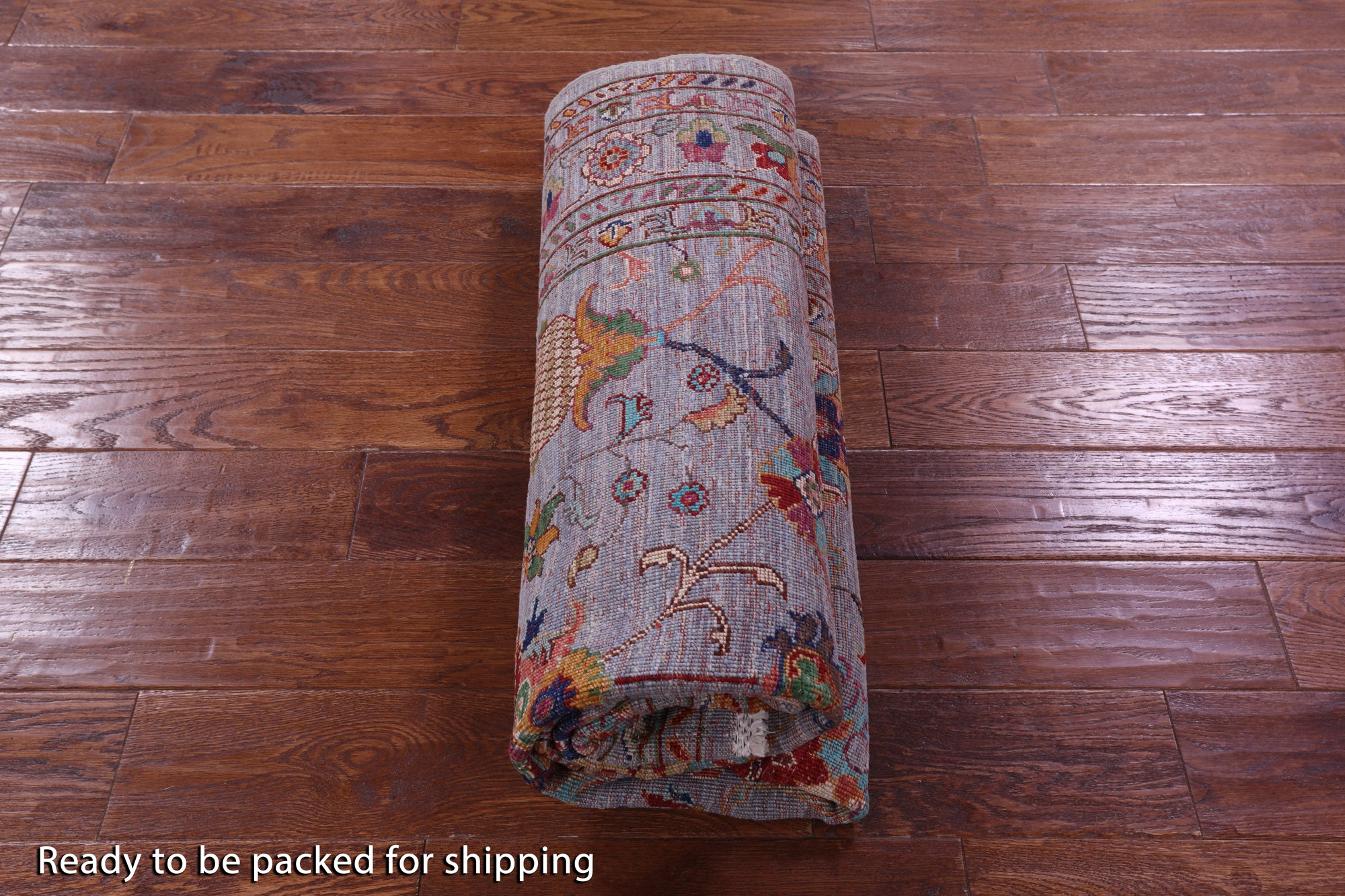Grey Peshawar Handmade Wool Rug - 5' 1" X 6' 6" - Golden Nile