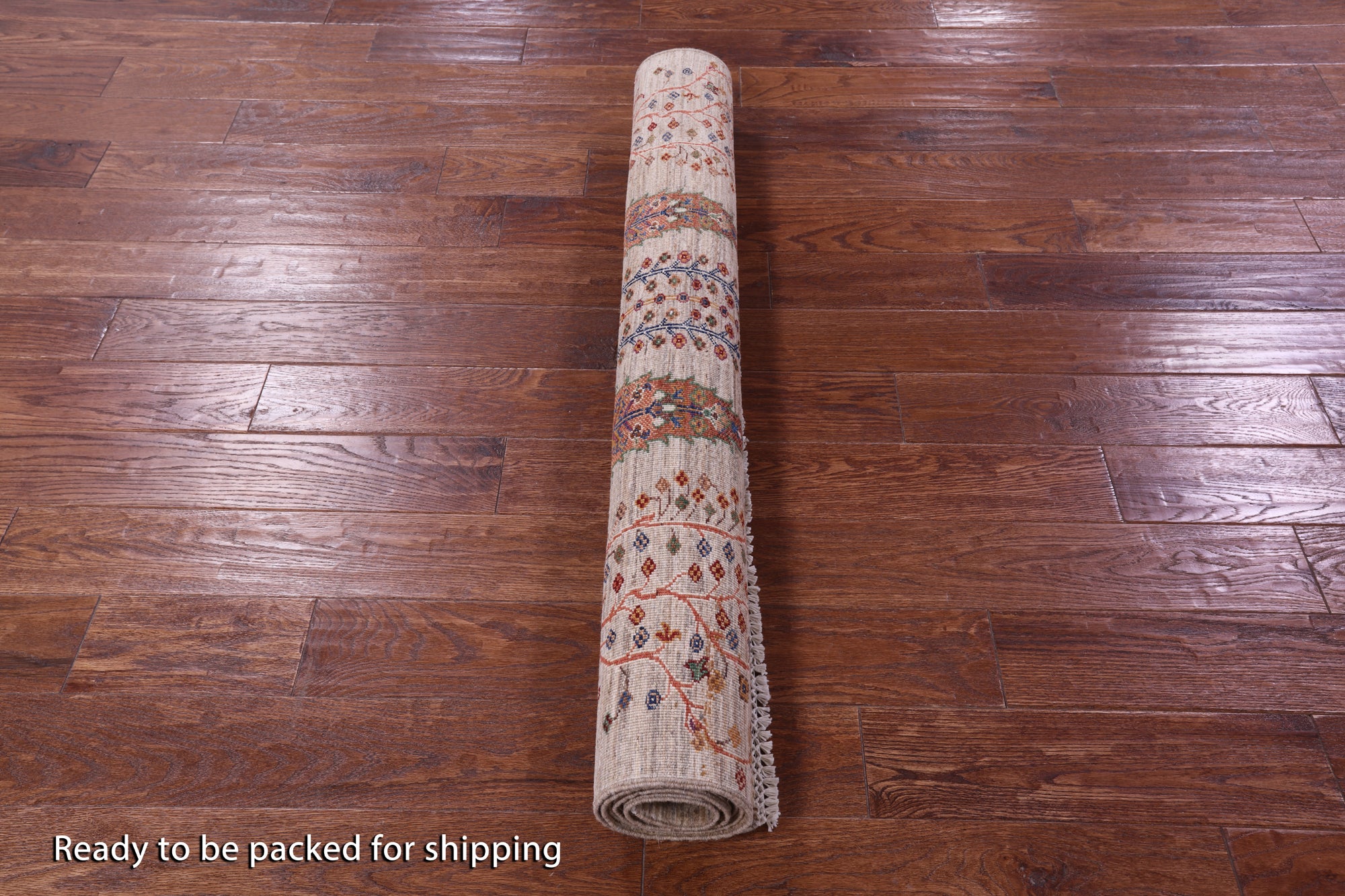 Tribal Persian Gabbeh Hand Knotted Wool Rug - 4' 1" X 6' 0" - Golden Nile