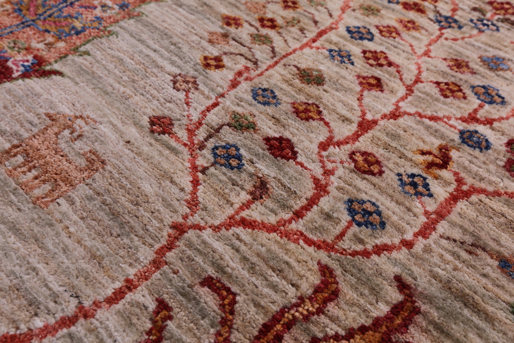 Tribal Persian Gabbeh Hand Knotted Wool Rug - 4' 1" X 6' 0" - Golden Nile