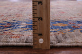 Tribal Persian Gabbeh Hand Knotted Wool Rug - 4' 1" X 6' 0" - Golden Nile