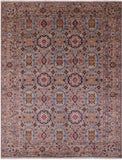Persian Tabriz Hand Knotted Wool Rug - 9' 2" X 11' 10" - Golden Nile