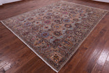 Persian Tabriz Hand Knotted Wool Rug - 9' 3" X 12' 1" - Golden Nile