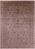 Tribal Persian Gabbeh Hand Knotted Wool Rug - 8' 1" X 11' 5" - Golden Nile
