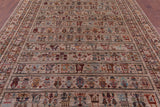 Tribal Persian Gabbeh Hand Knotted Wool Rug - 8' 1" X 11' 5" - Golden Nile