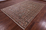 Tribal Persian Gabbeh Hand Knotted Wool Rug - 8' 1" X 11' 5" - Golden Nile