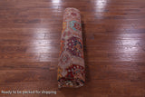 Turkmen Ersari Handmade Wool Rug - 8' 1" X 9' 6" - Golden Nile